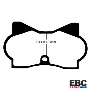 EBC Redstuff Brake Pads DP3180C