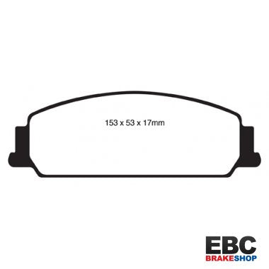 EBC Redstuff Brake Pads DP31833C