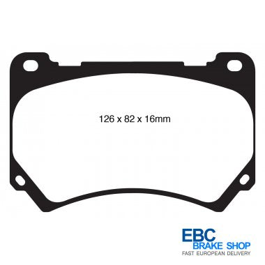 EBC Redstuff Brake Pads DP31849C