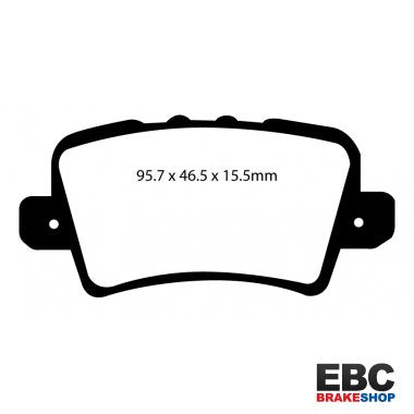 EBC Redstuff Brake Pads DP31902C