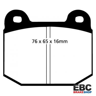 EBC Redstuff Brake Pads DP3197C