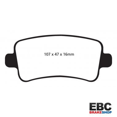 EBC Redstuff Brake Pads DP32016C