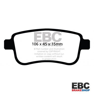 EBC Redstuff Brake Pads DP32025C