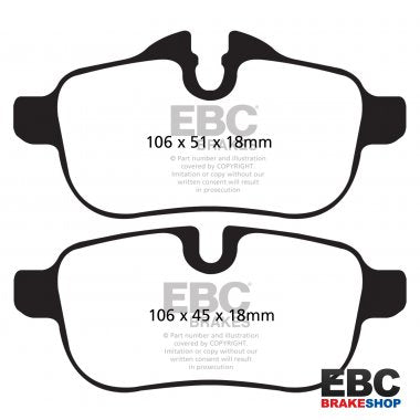 EBC Redstuff Brake Pads DP32046C