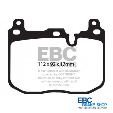 EBC Redstuff Brake Pads DP32130C