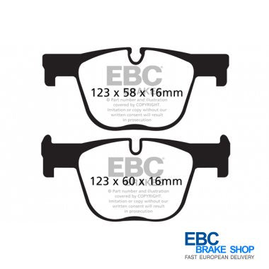 EBC Redstuff Brake Pads DP32131C