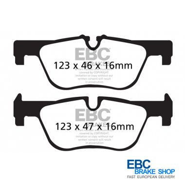 EBC Redstuff Brake Pads DP32132C