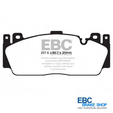 EBC Redstuff Brake Pads DP32148C