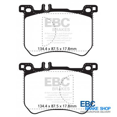 EBC Redstuff Brake Pads DP32179C