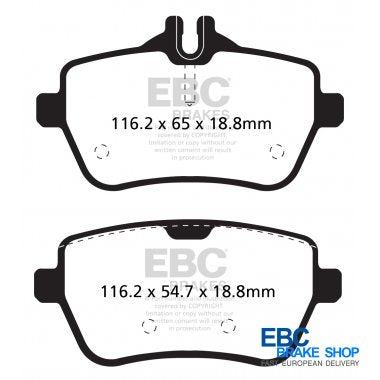 EBC Redstuff Brake Pads DP32180C