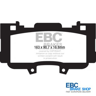 EBC Redstuff Brake Pads DP33042C