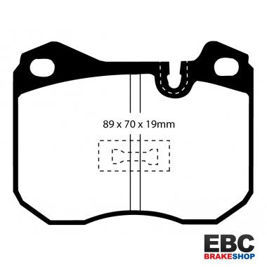 EBC Redstuff Brake Pads DP3345C