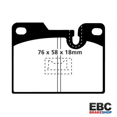 EBC Redstuff Brake Pads DP3346C