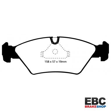 EBC Redstuff Brake Pads DP3414C