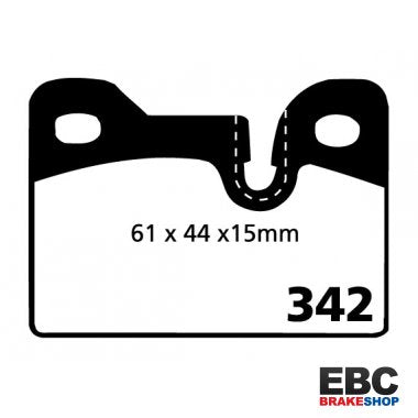 EBC Ultimax Brake Pads DP342