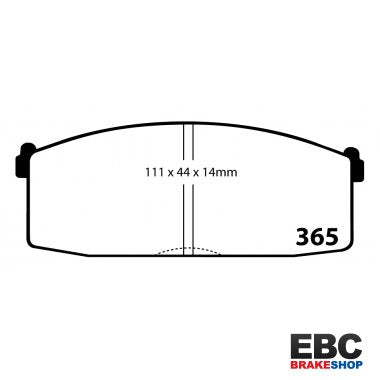 EBC Ultimax Brake Pads DP365