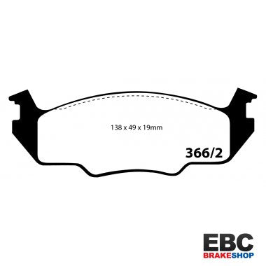 EBC Ultimax Brake Pads DP366/2