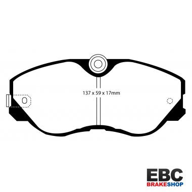 EBC Redstuff Brake Pads DP3736C