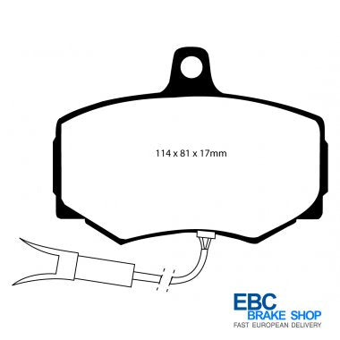 EBC Redstuff Brake Pads DP3756/2C