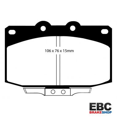 EBC Redstuff Brake Pads DP3763C