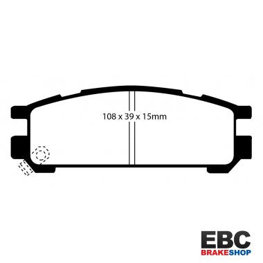 EBC Redstuff Brake Pads DP3821C