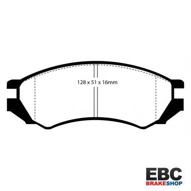 EBC Redstuff Brake Pads DP3839C