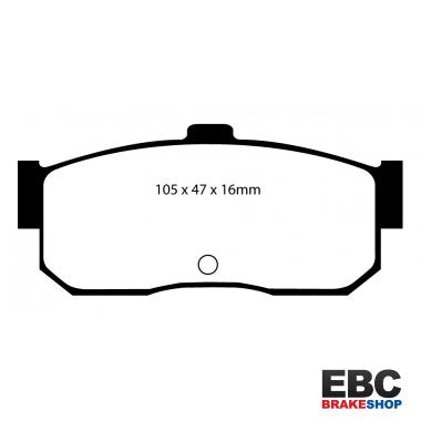 EBC Redstuff Brake Pads DP3889C