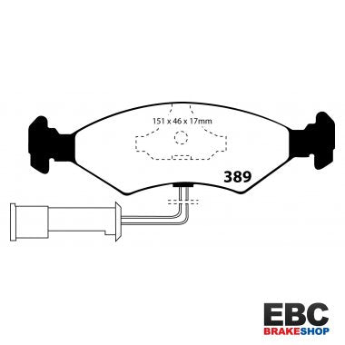 EBC Ultimax Brake Pads DP389