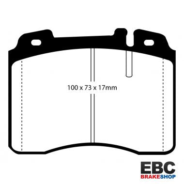 EBC Redstuff Brake Pads DP3927C