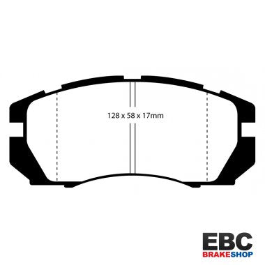 EBC Redstuff Brake Pads DP3966C