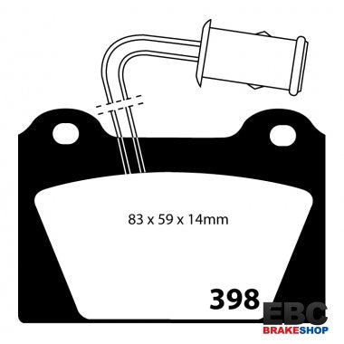 EBC Ultimax Brake Pads DP398