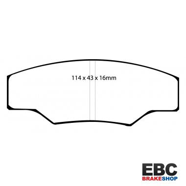 EBC Yellowstuff Brake Pads DP4003R