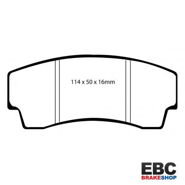 EBC Yellowstuff Brake Pads DP4008R