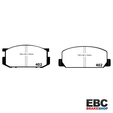 EBC Ultimax Brake Pads DP402