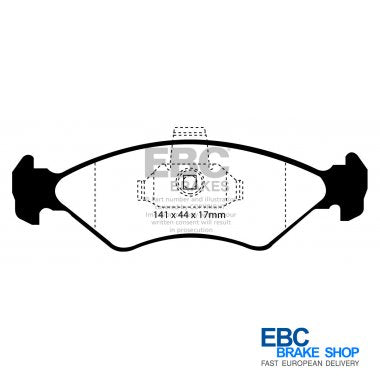 EBC Yellowstuff Brake Pads DP41050R