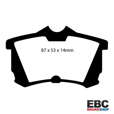 EBC Yellowstuff Brake Pads DP41216R