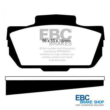 EBC Yellowstuff Brake Pads DP4149R