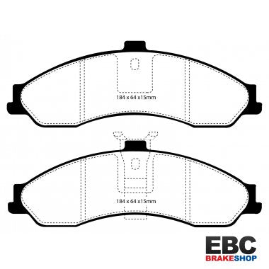 EBC Yellowstuff Brake Pads DP41505R