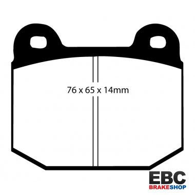 EBC Yellowstuff Brake Pads DP41538R
