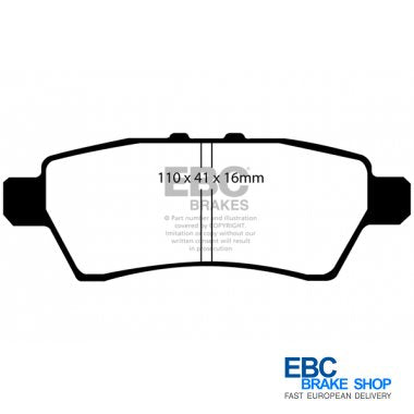 EBC Yellowstuff Brake Pads DP41748R