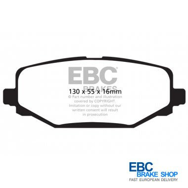 EBC Yellowstuff Brake Pads DP41889R