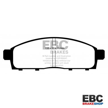 EBC Yellowstuff Brake Pads DP41963R