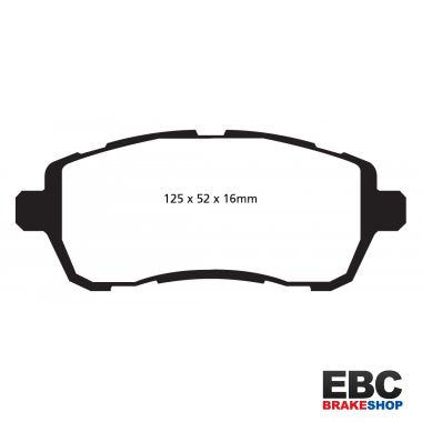 EBC Yellowstuff Brake Pads DP42002R