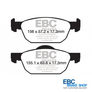 EBC Yellowstuff Brake Pads DP42154R