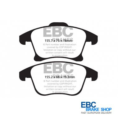 EBC Yellowstuff Brake Pads DP42159R