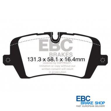 EBC Yellowstuff Brake Pads DP42161R