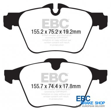 EBC Yellowstuff Brake Pads DP42189R