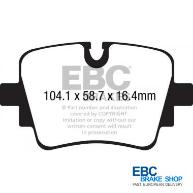 EBC Yellowstuff Brake Pads DP42190R