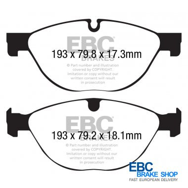 EBC Yellowstuff Brake Pads DP42191R