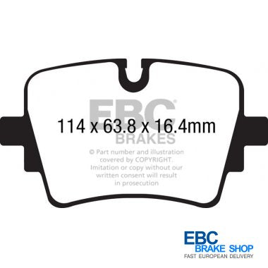 EBC Yellowstuff Brake Pads DP42192R